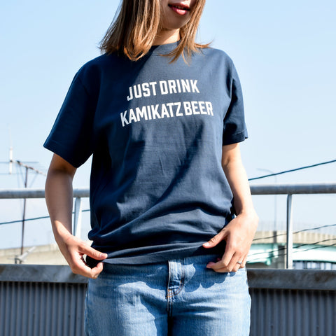 『JUST DRINK』 オリジナルハーフスリーブTシャツ