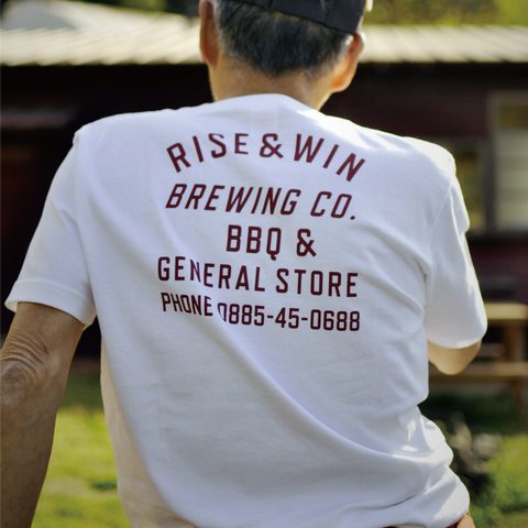 RISE & WIN オリジナルTシャツ 胸ポケット付き