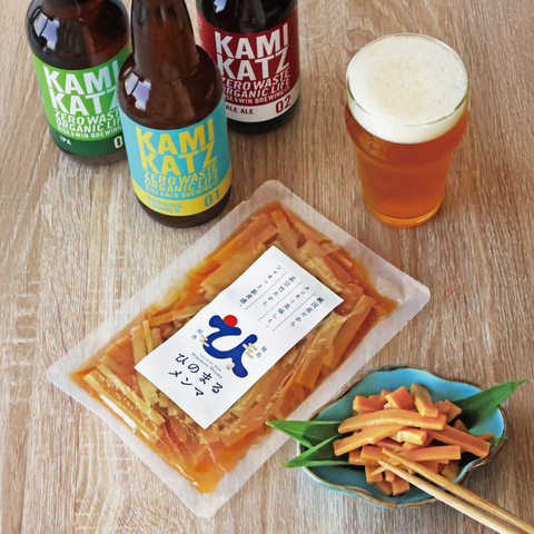 【父の日/ギフト】【数量限定】カミカツビール3種と純国産メンマのおつまみセット/クラフトビール