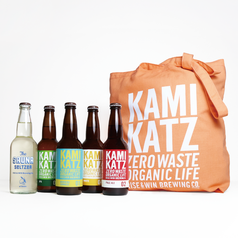 【限定】【ギフトに】カミカツビール飲み比べ5種とオリジナルトートバッグセット/クラフトビール