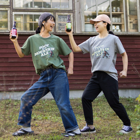 【コラボ】【数量限定】「FOOT OF THE MOUNTAIN ALE Tee」/ Tシャツ