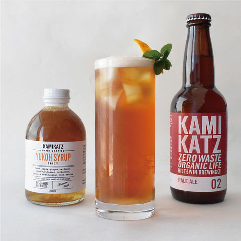 【ギフトに】カミカツビール&柚香(ゆこう)シロップのセット/クラフトビール