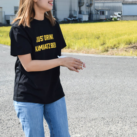 『JUST DRINK』 オリジナルハーフスリーブTシャツ