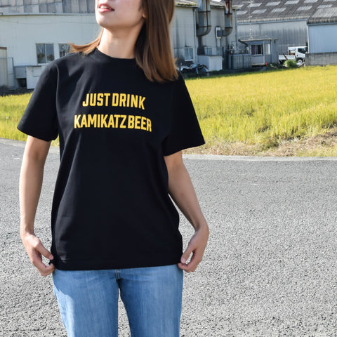 『JUST DRINK』 オリジナルハーフスリーブTシャツ