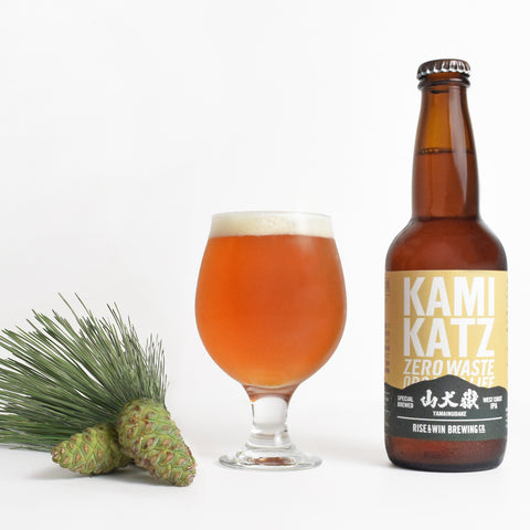 【限定】【ギフトに】グラス付き!山犬嶽(やまいぬだけ)とカミカツIPAの飲み比べセット/クラフトビール