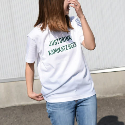 『JUST DRINK』 オリジナルハーフスリーブTシャツ