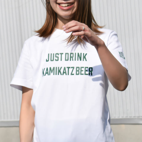 『JUST DRINK』 オリジナルハーフスリーブTシャツ