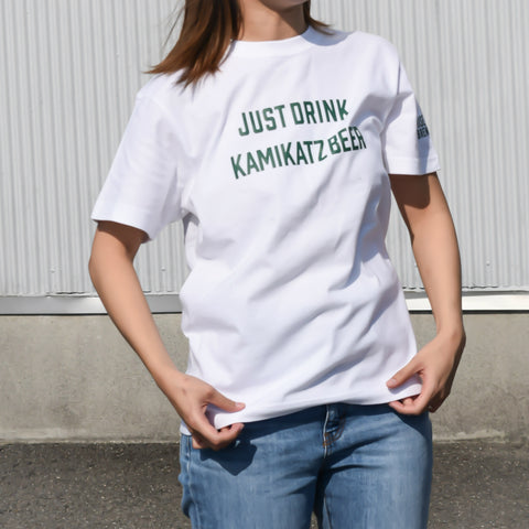 『JUST DRINK』 オリジナルハーフスリーブTシャツ
