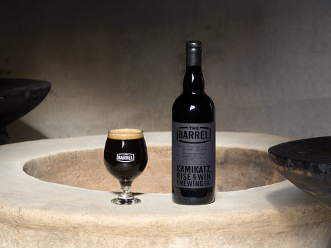 バレルエイジドクラフトビール『ザ・バレル "V" インペリアルスタウト 2ヶ月熟成』を発売！