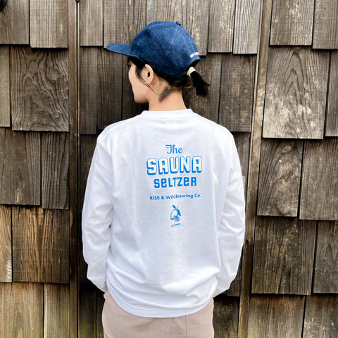 『the SAUNA SELTZER 』ロングスリーブTシャツ