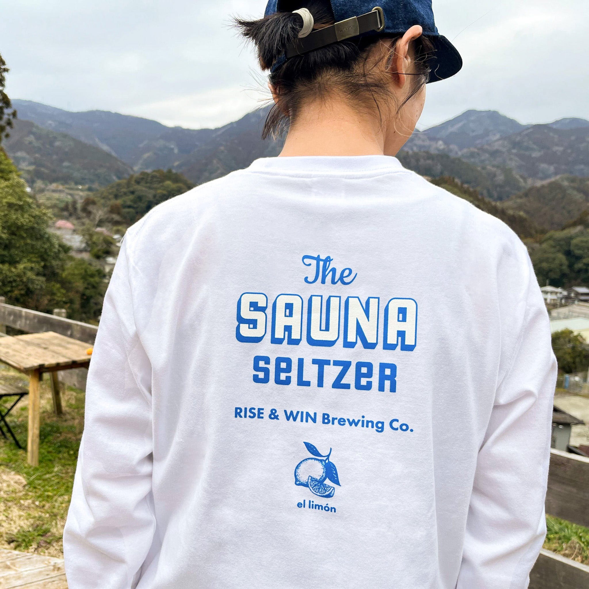 the SAUNA SELTZER 』ロングスリーブTシャツ – KAMIKATZ ONLINE STORE