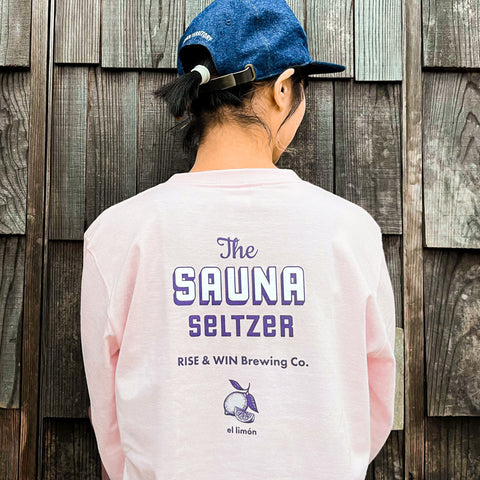 『the SAUNA SELTZER 』ロングスリーブTシャツ