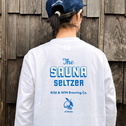 『the SAUNA SELTZER 』ロングスリーブTシャツ